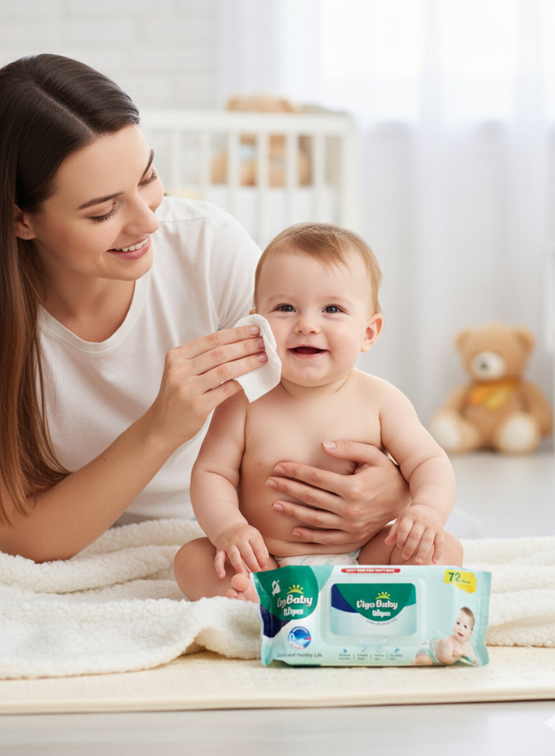 Pack of 5 Vigo Baby Wipes