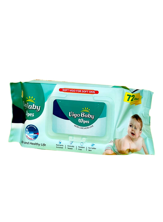 Pack of 5 Vigo Baby Wipes