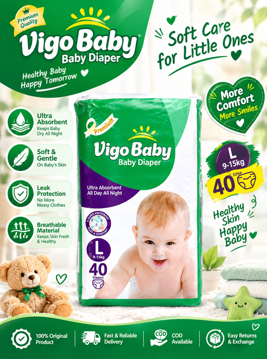 Eco Large Diapers 40 pcs