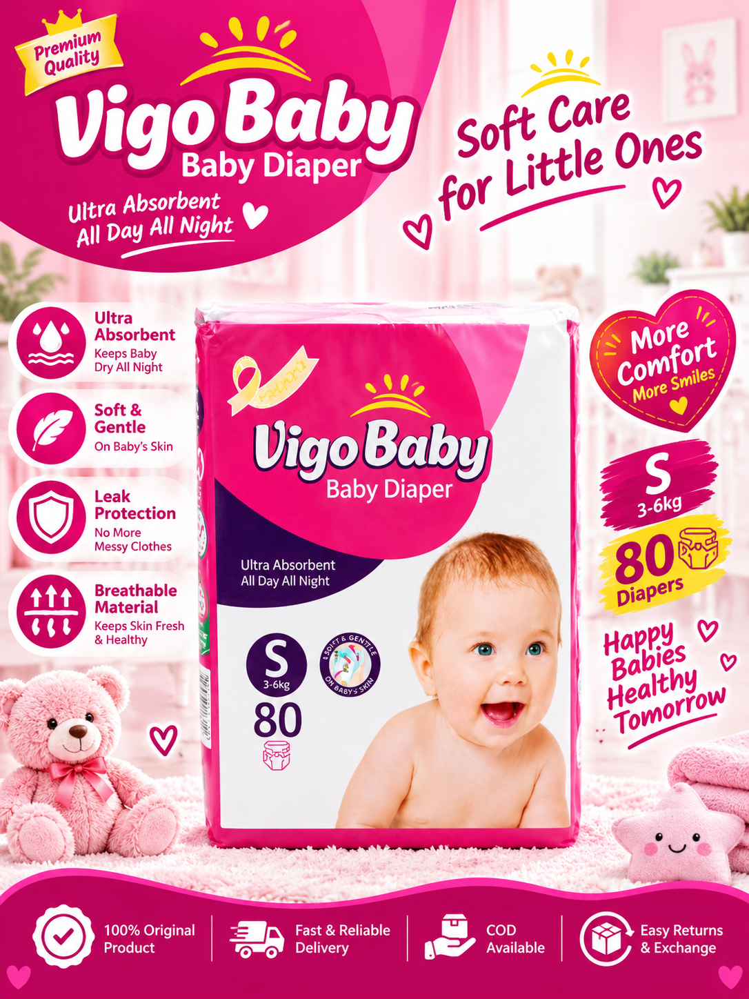 Jumbo Pack Small 80 pcs